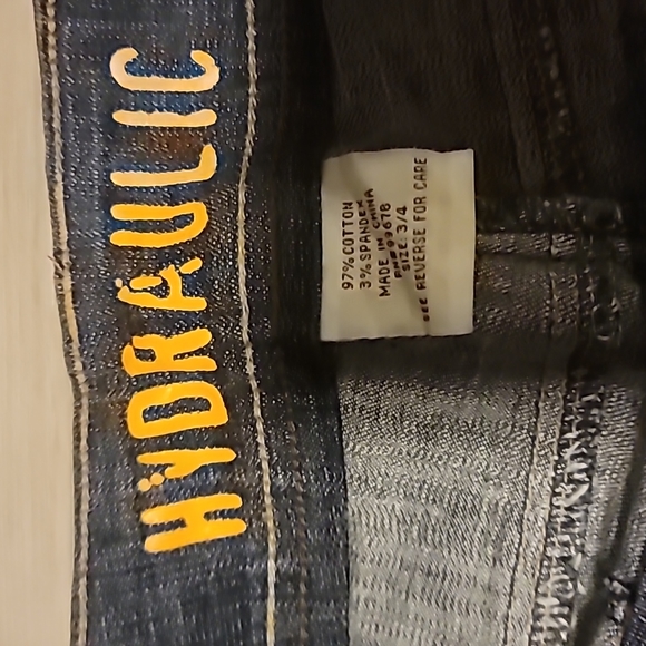 Hydraulic Jeans Size 3/4 Vintage - Picture 8 of 14